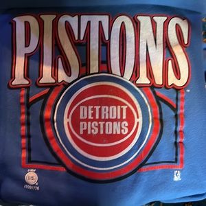 Detroit Pistons Basketball Real Vintage XL Sweatshirt